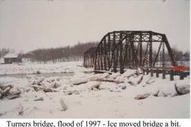 Turners Bridge, flood of 1997